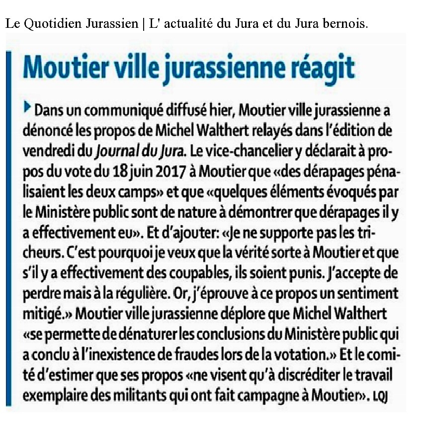 Moutier ville jurassienne réagit.jpg