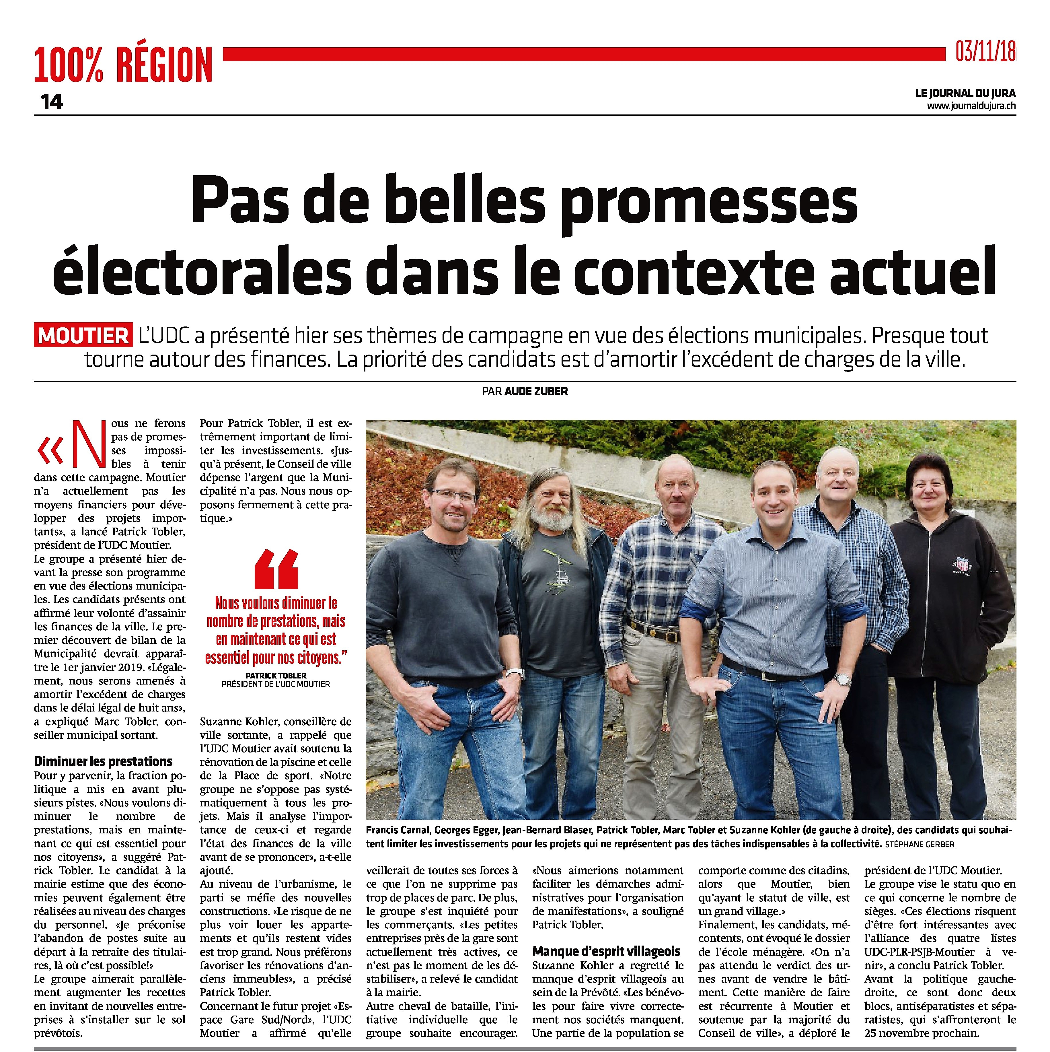 Pas de belles promess électorales dans le contexte actuel.jpg