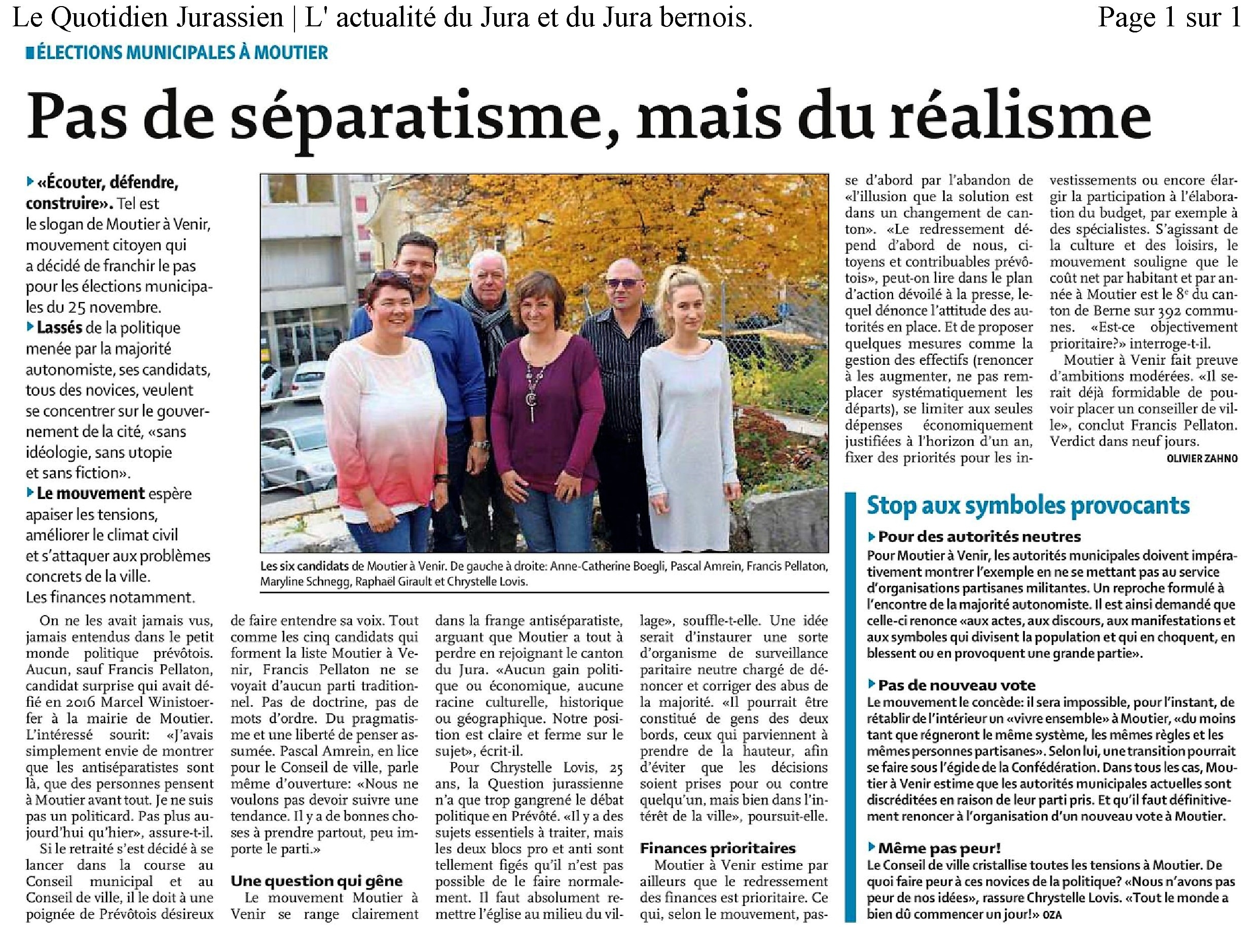 Pas de séparatisme, mais du réalisme.jpg