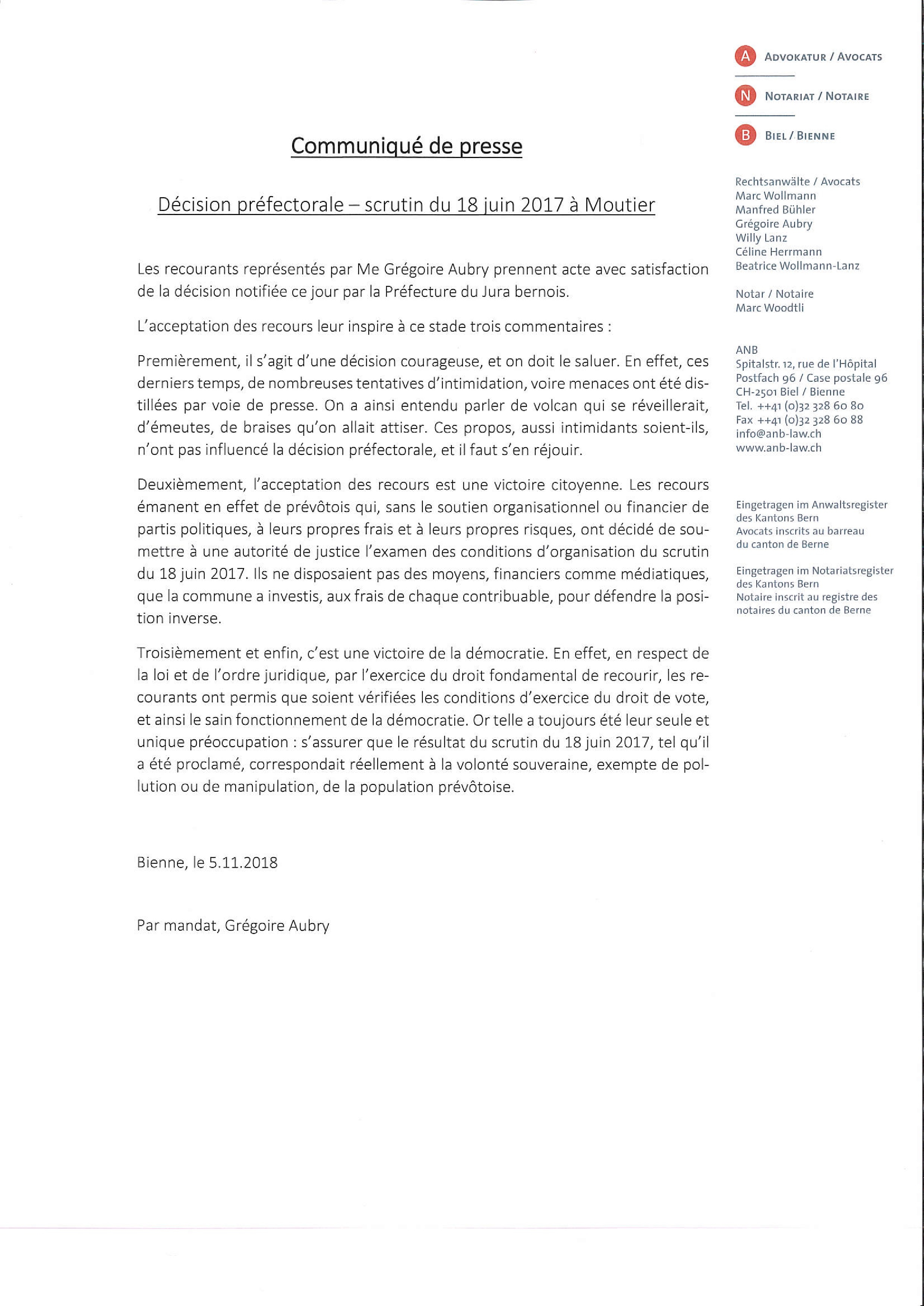 communiqué de presse décision préfète M Aubry.jpg